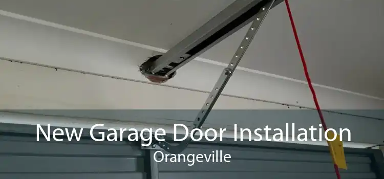 New Garage Door Installation Orangeville