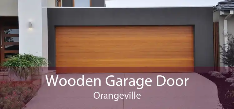 Wooden Garage Door Orangeville