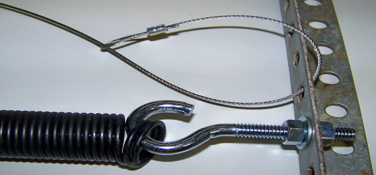 garage door cable installation in Orangeville