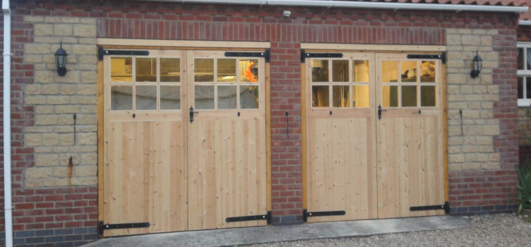 Side Hinged Wooden Garage Doors Orangeville