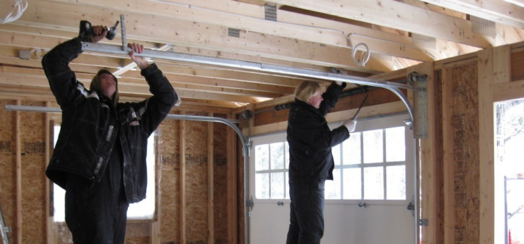 overhead garage door installation in Orangeville